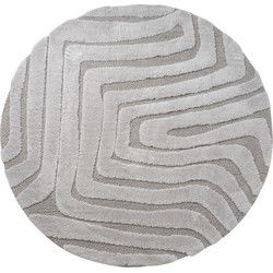 Vloerkleed Lima Beige Rond ø160 cm