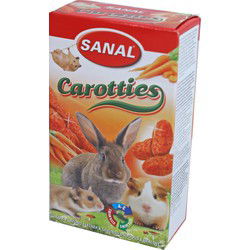 Sanal Knaagdier knaagdiersnack carotties 45g