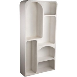 PTMD Kast Emmelie - 80x26x160 cm - MDF - Wit