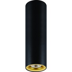 ZOLAN h250mm zwart 1x 5W LED GU10 dimbaar incl.