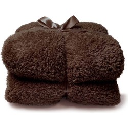 Teddy plaid rocky brown 150x200 cm