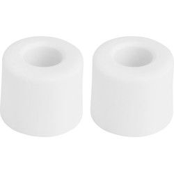 Deltafix Deurbuffer - 2x - deurstopper - wit - rubber - 30 x 25 mm - Deurstoppers