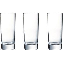 Arcoroc Longdrinkglazen - 6 stuks - glas - 290 ml - waterglazen - Longdrinkglazen