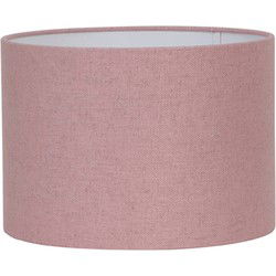 Light & Living - kap - Livigno - roze - textiel - Ø 30cm - E27 - 2230825