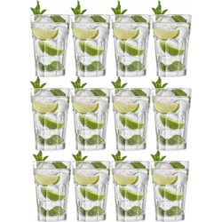 Royal Leerdam Cocktailglazen/Mojito - 16x stuks - 410 ml - Drinkglazen - Cocktailglazen