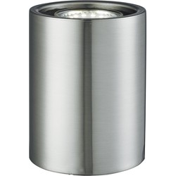 Landelijke Tafellamp - Bussandri Exclusive - Metaal - Landelijk - GU10 - L: 8.5cm - Voor Binnen - Woonkamer - Eetkamer - Zilver
