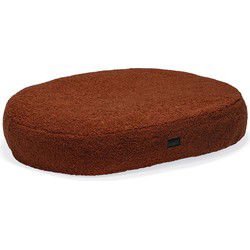 Ligkussen poly 100x70x15cm terra
