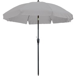 Madison - Parasol Lanzarote Round Grey - 250cm - Grijs