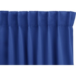 Verduisterende gordijnen 150 x 250 cm Lifa Living - Blauw haken