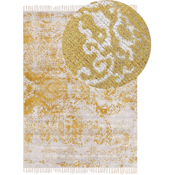 Beliani BOYALI - Oosters-Beige-Viscose