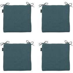 Madison -  Zitkussen Sea blue canvas eco+ - Ca. 40x40 cm - Set van 4