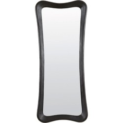 Light&living Spiegel 68x6x160 cm ALAMOS hout mat zwart