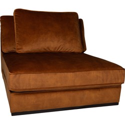 PTMD Block sofa element Adore 28 rust