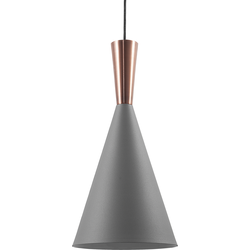 Beliani TAGUS - Hanglamp-Grijs-Aluminium