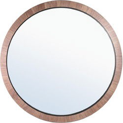 PTMD Spiegel Tiess - 153x8x153 cm - Hout - Naturel