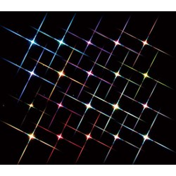 Super bright 20 multi color flashing light string b/o (4.5v)