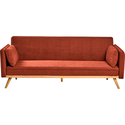 ASAA - Slaapbank - Rood - Polyester