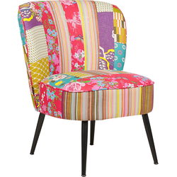 Beliani VOSS - Fauteuil-Multicolor-Polyester