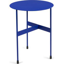 Spinder Design bijzettafel Mira High - Ultramarine - Ø 45