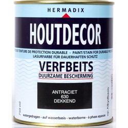 Houtdecor 630 antraciet 750 ml - Hermadix
