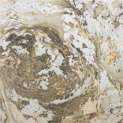 PTMD Wandpaneel Eaven - 90x3x90 cm - Glas - Groen