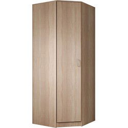Meubella Kledingkast Heaven 2 - Eiken - 80 cm