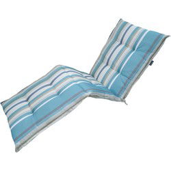 Madison - Ligbedkussen Righe azure - Ca. 200x65 cm
