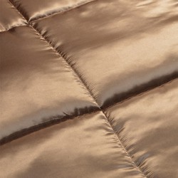 Satijnen Easy Dekbed Taupe - 200x200 cm