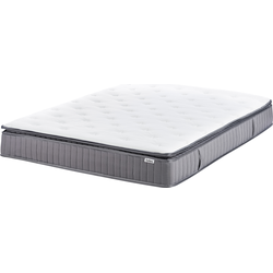 PLEASANT - Pocketveringmatras medium - Wit - 160x200 cm - Traagschuim