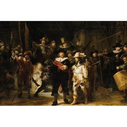 Kunstposter Rembrandt De Nachtwacht 61 x 92 cm - Posters