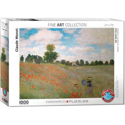 Eurographics Eurographics The Poppy Field - Claude Monet (1000)