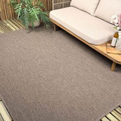 Buitenkleed Tone linnen - Interieur05 Linnen,Beige,Bruin - Polypropyleen - 200 x 290 cm - (L)