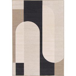 Art deco karpet - 120x170 cm - ecru