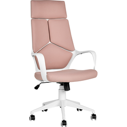 Beliani DELIGHT - Bureaustoel-Roze-Polyester