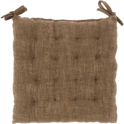 Unique Living - Matras Kussen Nessa 40x40cm Coconut