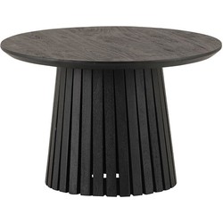 Salontafel Ø60, Acacia Black