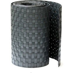 6 stuks! Privacystrook wicker antraciet
