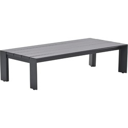 Levanto loungetafel - 140x68 cm - carbon black