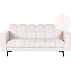 ALNES - Slaapbank - Wit - Polyester