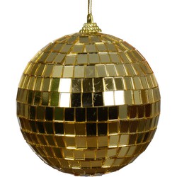 Kerstballen foam d10 cm goud