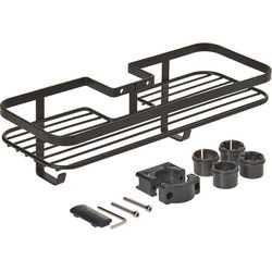Metaltex Doucherek 29x11x9 cm Mat Zwart
