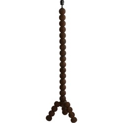 Light & Living - vloerlamp - Veglio - bruin - hout - losse armatuur - E27 - 8216964