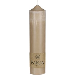 Mica Decorations Kaars - H30 x Ø7 cm - Beige