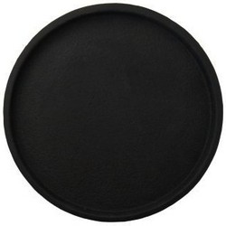  Zakkia Concrete Round Tray - zwart 