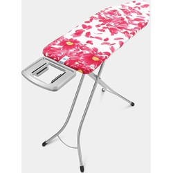 Ironing Board C, 124x45 cm, Solid Steam Iron Rest - Pink Santini