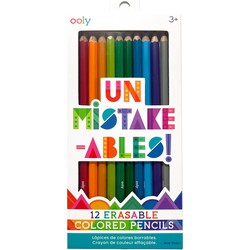 Ooly Ooly - Un-Mistakeables Erasable Colored Pencils (Set of 12) - REVAMP