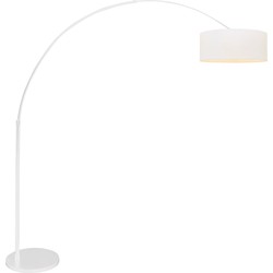 Moderne Vloerlamp Polaris Wit