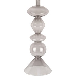 Present Time - Kandelaar Totem Glass XL - Zwart