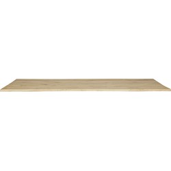 WOOOD Tablo Boomstam Tafelblad - Eiken - Naturel - 3x180x90