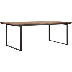 DTP Home Dining table Odeon rectangular,78x225x100 cm, recycled teakwood